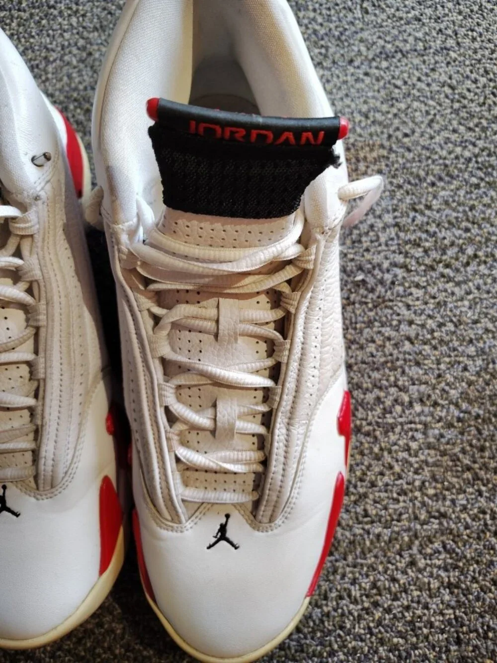 Size 12 - Air Jordan 14 Retro 2012 Candy, Cane Box Not Included